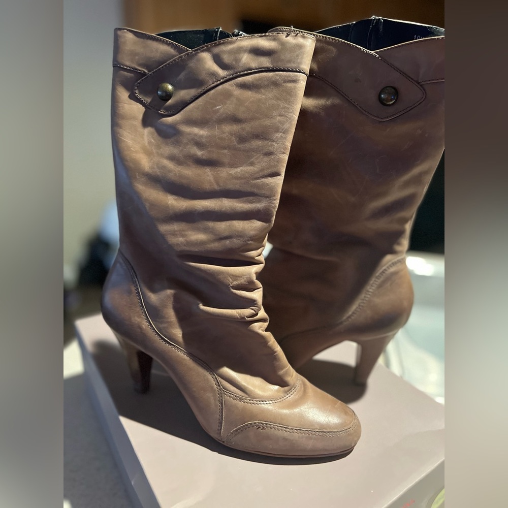 Franco Fortini Distressed Boots